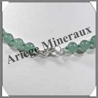 AVENTURINE - Collier Perles 8 mm - 45 cm - M003