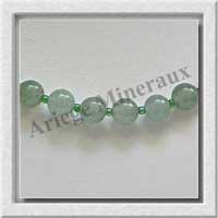AVENTURINE - Collier Perles 8 mm - 49 cm - M004