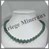 AVENTURINE - Collier Perles 9 mm - 48 cm - M001 Zimbabwe