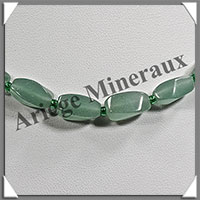 AVENTURINE - Collier Compos - Twist 12x6 mm - 45 cm - M002