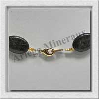 BRONZITE - Collier Compos - Ovales 16x12 mm - 45 cm - C001
