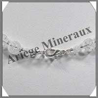 CHAKRAS - Collier 7 Couleurs - Perles 8 mm - Fermoir Mousqueton Argent