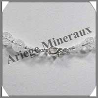 CHAKRAS - Collier 7 Couleurs - Perles 8 mm en Double - Fermoir Mousqueton Argent