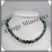 CHRYSOPRASE - Collier Perles 10 mm - 46 cm - M001