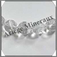 CRISTAL de ROCHE - Collier Perles 14 mm - 46 cm - M001