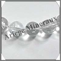 CRISTAL de ROCHE - Collier Perles 14 mm - 46 cm - M002