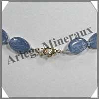 CYANITE - Collier Compos - 29 Ovales 14x10 mm - 46 cm - C002