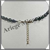 CYANITE - Collier Perles 7 mm - 45 cm - M001