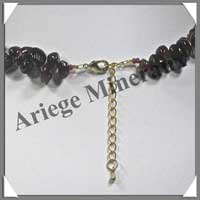 GRENAT - Collier Baroque (Morceaux de 6  10 mm) - 40 cm - M001