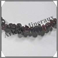 GRENAT - Collier Baroque (Morceaux de 6  10 mm) - 42 cm - M003