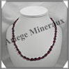 GRENAT - Collier Baroque - Nuggets 8x10 mm - 50 cm - C002 Brsil