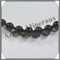 GRENAT - Collier Perles 4  8 mm en dgrad - 45 cm - M001