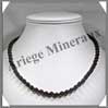 GRENAT - Collier Perles 6 mm - 48 cm - M001 Malawi