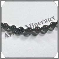 GRENAT - Collier Perles 6 mm - 47 cm - M002