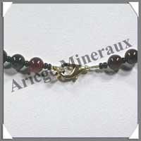 GRENAT - Collier Perles 6 mm - 47 cm - M002