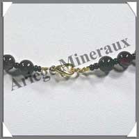 GRENAT - Collier Perles 6 mm - 47 cm - M003