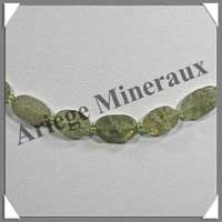 GRENAT VERT - Collier Compos - Nuggets de 5  10 mm - 45 cm - C001