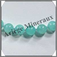 HEMIMORPHITE - Collier Perles 10 mm - 47 cm - M001