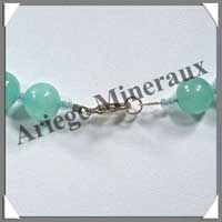 HEMIMORPHITE - Collier Perles 10 mm - 47 cm - M001