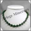 JADE - Collier Perles 4 et 10 mm en altern - 47 cm - C003 Chine