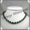 JADE - Collier Perles 4 et 10 mm en altern - 47 cm - C004 Chine