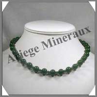 JADE - Collier Perles 4 et 10 mm en altern - 47 cm - C005