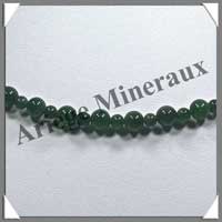 JADE - Collier Perles 4 et 6 mm en altern - 44 cm - C001