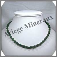 JADE - Collier Perles 4 et 6 mm en altern - 44 cm - C003