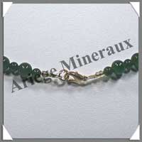 JADE - Collier Perles 4 et 6 mm en altern - 44 cm - C003