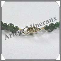 JADE - Collier Perles 4 et 6 mm en altern - 46 cm - M002