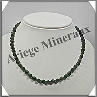 JADE - Collier Perles 6 mm - 45 cm - M001