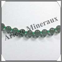 JADE - Collier Perles 6 mm - 44 cm - M002