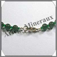 JADE - Collier Perles 6 mm - 44 cm - M002