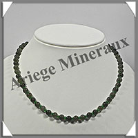 JADE - Collier Perles 6 mm - 45 cm - M003