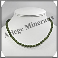 JADE - Collier Perles 6 mm - 45 cm - M006