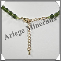 JADE - Collier Perles 6 mm - 45 cm - M006