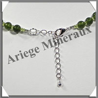 JADE - Collier Perles 6 mm - 45 cm - M008