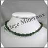 JADE - Collier Perles 6 et 8 mm en altern - 44 cm - C002 Chine