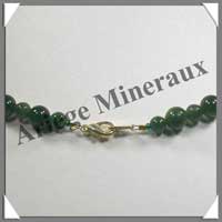 JADE - Collier Perles 6 et 8 mm en altern - 44 cm - C002