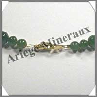 JADE - Collier Perles 8 mm - 47 cm - M002