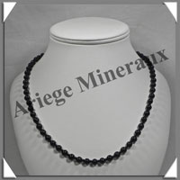 JAIS - Collier Perles 4 mm - 50 cm - C003