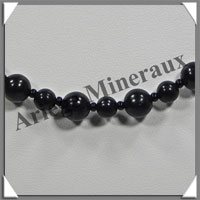 JAIS - Collier Perles 4 et 6 mm en altern - 47 cm - C001