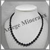 JAIS - Collier Perles 4 et 6 mm en dgrad - 49 cm - C002 Mongolie