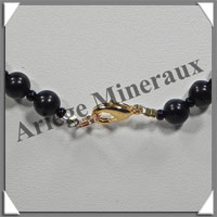 JAIS - Collier Perles 4 et 6 mm en dgrad - 49 cm - C002