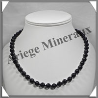 JAIS - Collier Perles 8 mm - 48 cm - C001