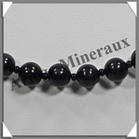 JAIS - Collier Perles 8 mm - 49 cm - C003