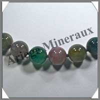 JASPE OCEAN - Collier Perles 13 mm - 48 cm - A003