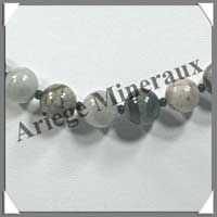 JASPE PICASSO - Collier Perles 10 mm - 50 cm - M002