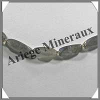 LABRADORITE - Collier Compos - Nuggets 10  15 mm - 50 cm - C003