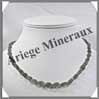 LABRADORITE - Collier Compos - Ovales 8x6 mm - 44 cm - M001 Madagascar